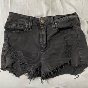 Guess Black Jean Shorts Size 26